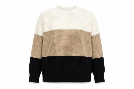 New Look Women’s Beige Pullover Jumper L