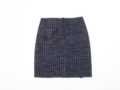 Womens UK Size 10 Warehouse Straight & Pencil Tweed Skirt