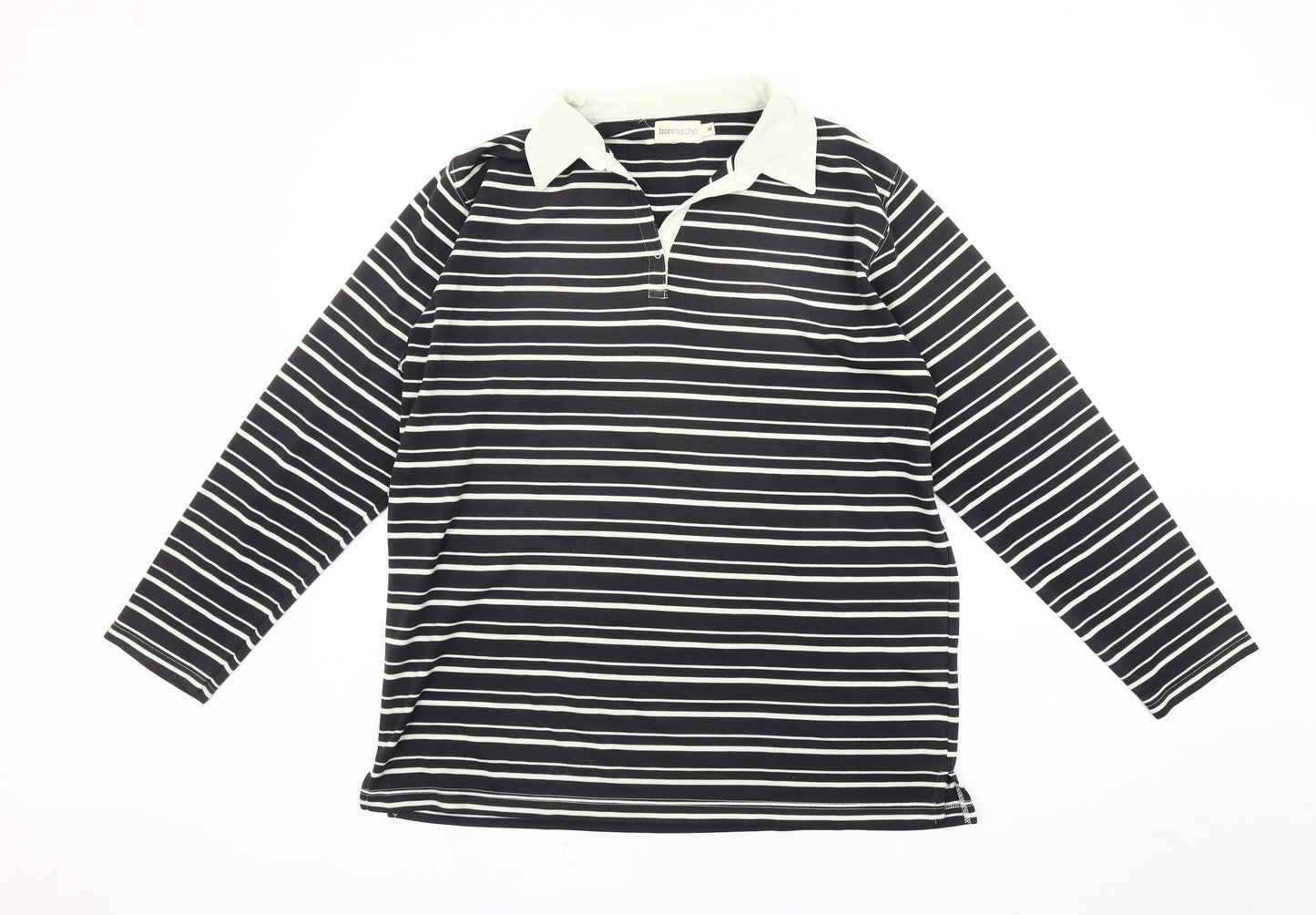 Womens UK Size M Bonmarché Black  Polo