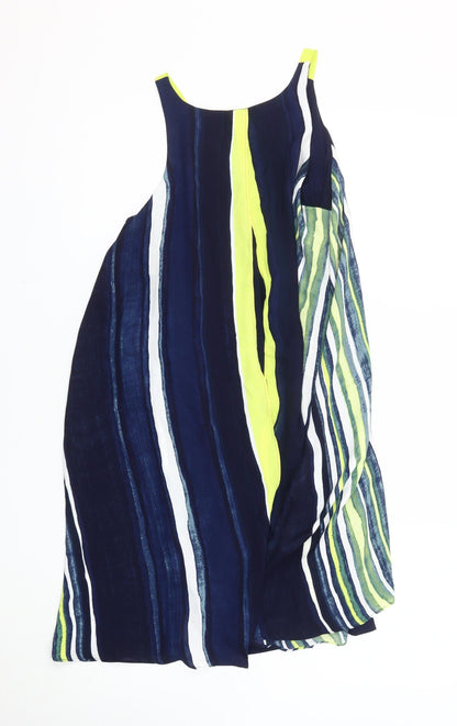 Next Women's Multicoloured Striped Dress Size 8