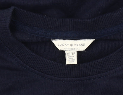 Lucky Women's Blue XS Pullover Sweatshirt