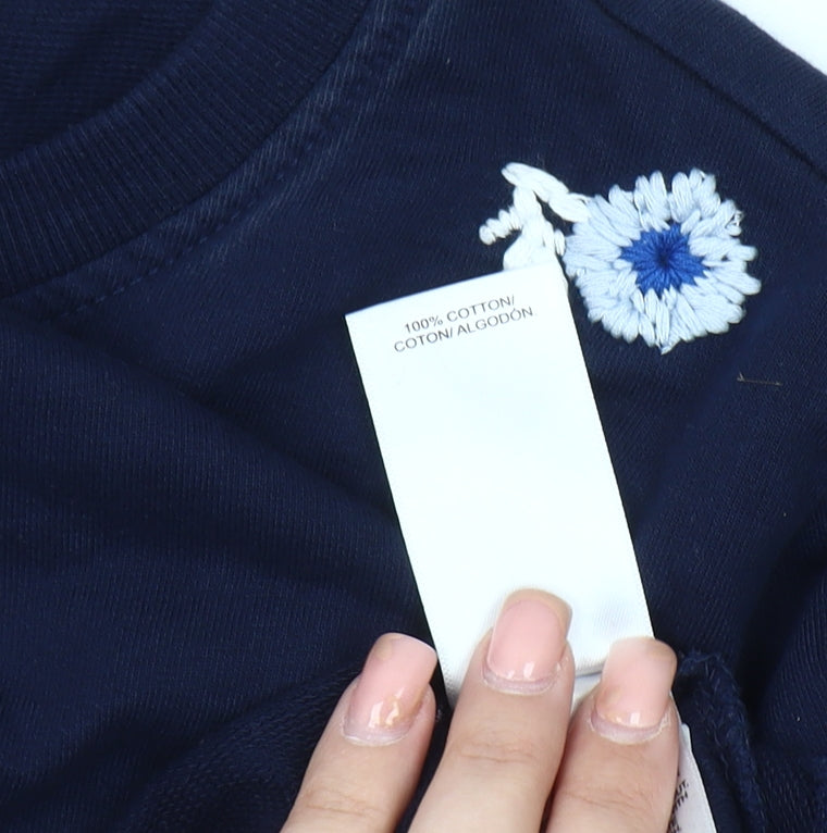 Lucky Women's Blue XS Pullover Sweatshirt