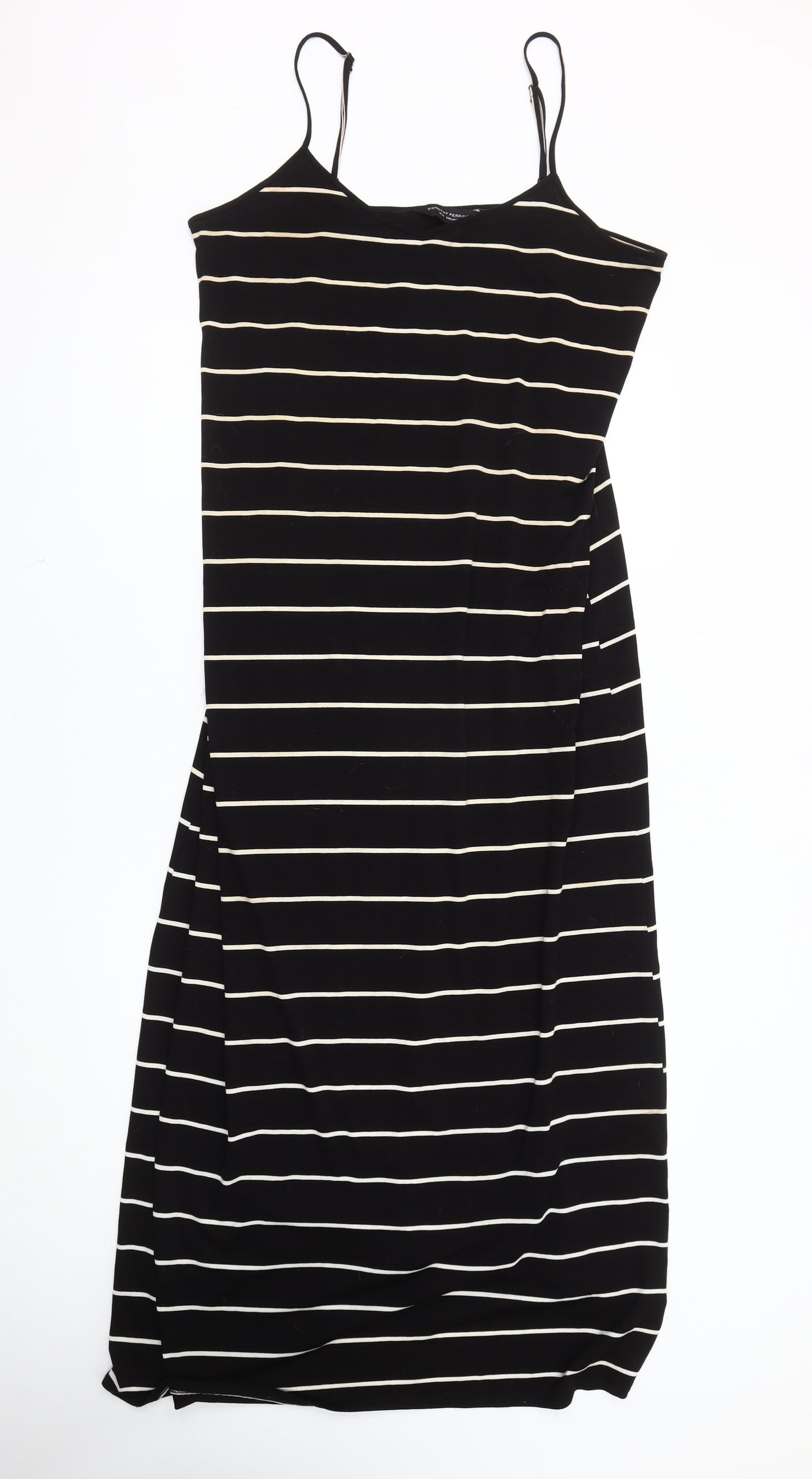 Dorothy Perkins Women's Black Striped Slip Dress