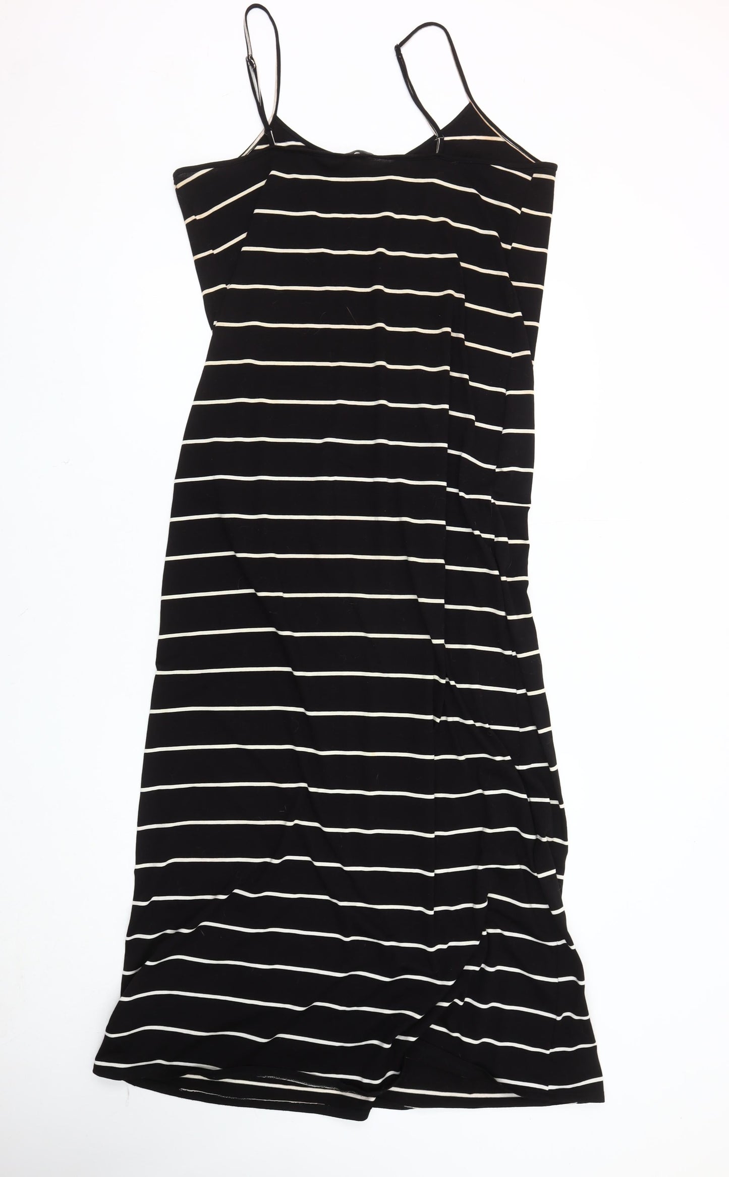 Dorothy Perkins Women's Black Striped Slip Dress