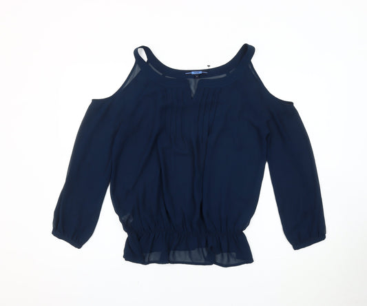 Womens UK Size 8 NEXT Blue  Blouse
