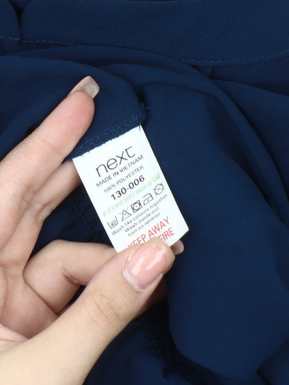 Womens UK Size 8 NEXT Blue  Blouse