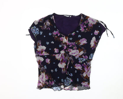 Womens UK Size 18 Per Una Purple  Blouse