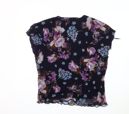 Womens UK Size 18 Per Una Purple  Blouse