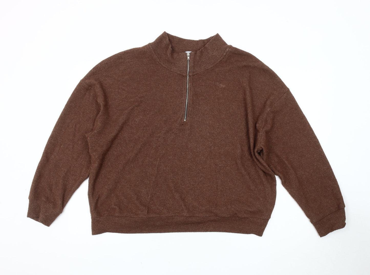 Mens UK Size M ASOS Brown Pullover Sweatshirt