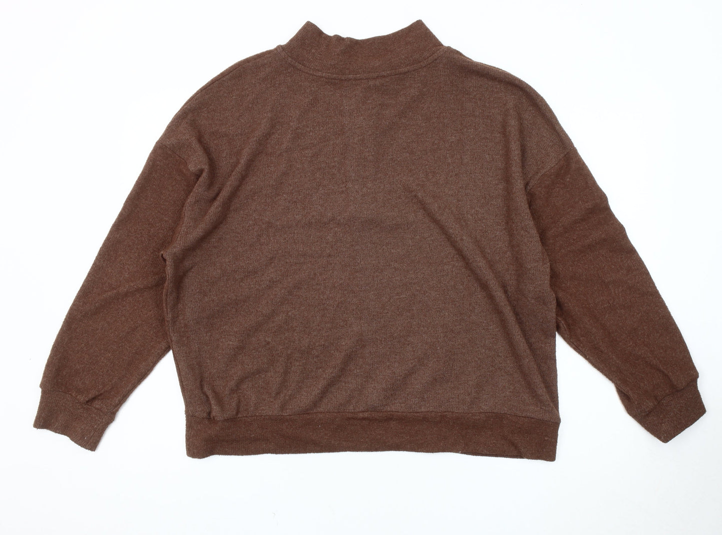 Mens UK Size M ASOS Brown Pullover Sweatshirt