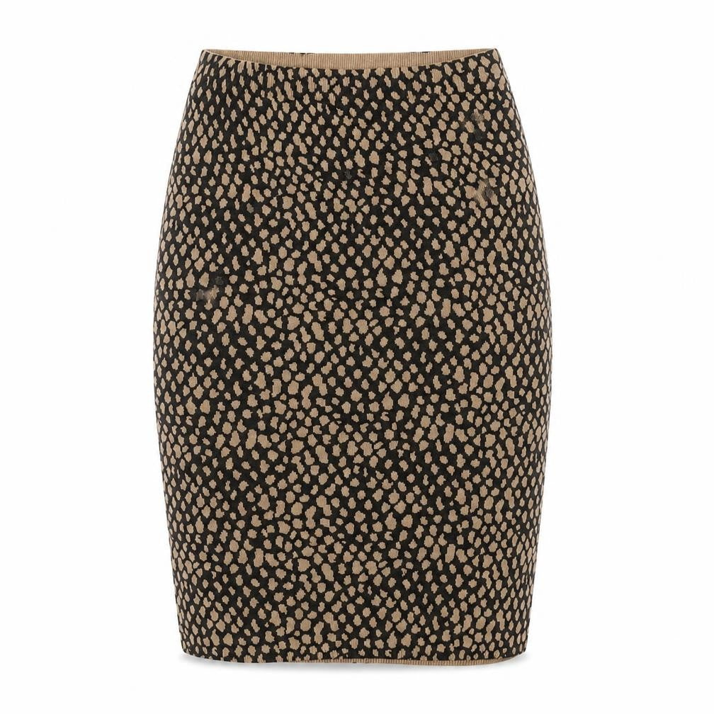 Womens UK Size 6 NEXT Brown Straight & Pencil Skirt