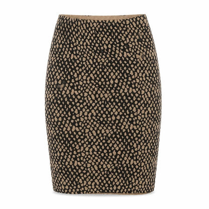 Womens UK Size 6 NEXT Brown Straight & Pencil Skirt