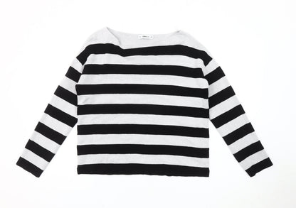 Womens UK Size 12 Zara Black Pullover Jumper