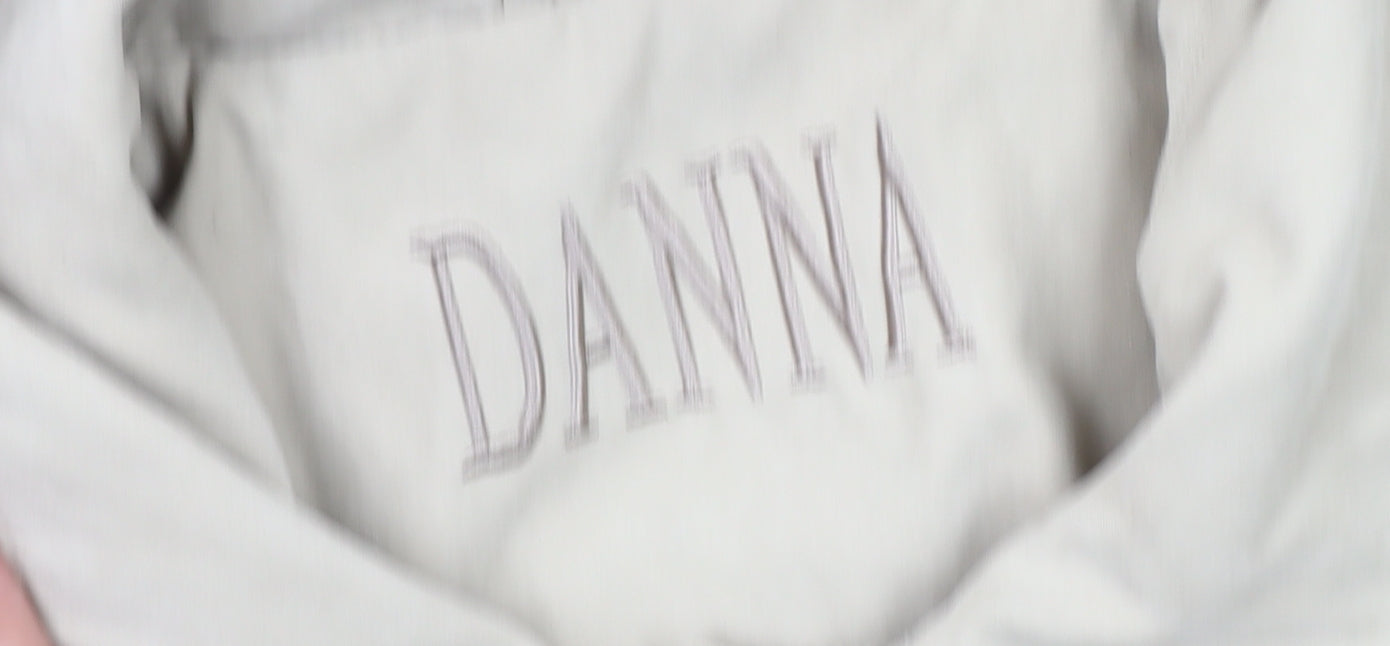 DANNA Women's Beige Mid-Length Jacket Size 16