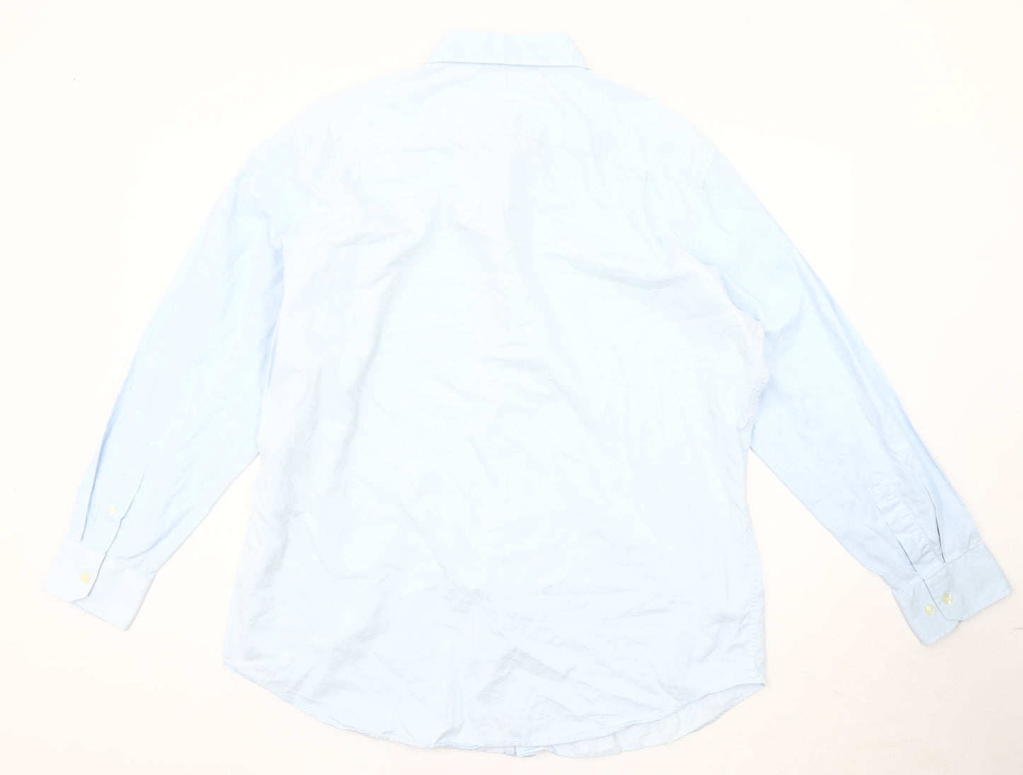 Banana Republic Men's Blue Button-Up Shirt XL