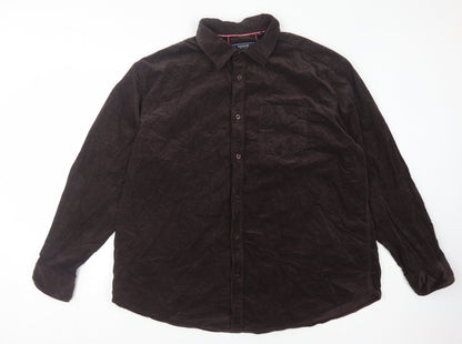 Maine New England Men’s Brown 2XL Button-Up Shirt