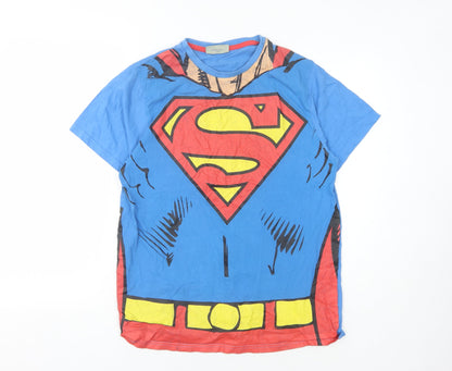 Mens UK Size L DC Comics Originals Blue  T-Shirt
