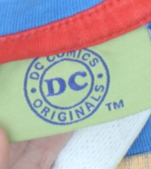 Mens UK Size L DC Comics Originals Blue  T-Shirt