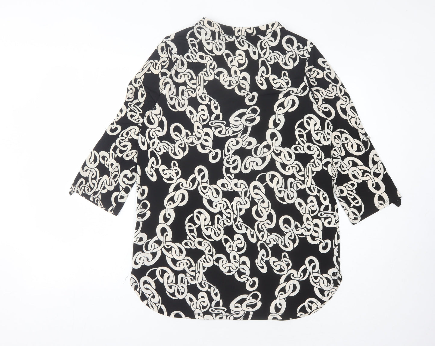 Womens UK Size M Wallis Black  Blouse