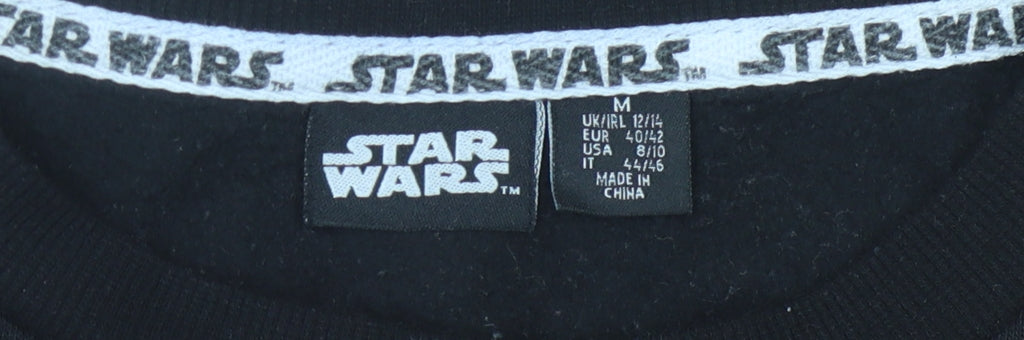 Star Wars Black Graphic Sweatshirt Unisex Medium