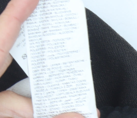 Puma Men's Black Sweat Shorts, Size L, Gym Wear