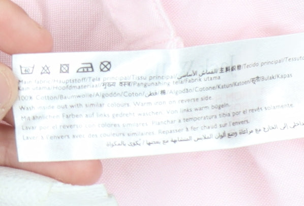 Jack Wills Women Pink Button-Up Shirt UK14