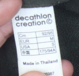 Mens UK Size M DECATHLON Green Pullover Sweatshirt