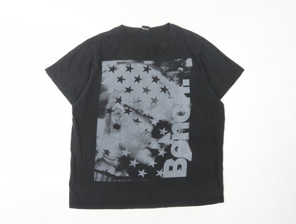 Mens UK Size XL Bench Black  T-Shirt