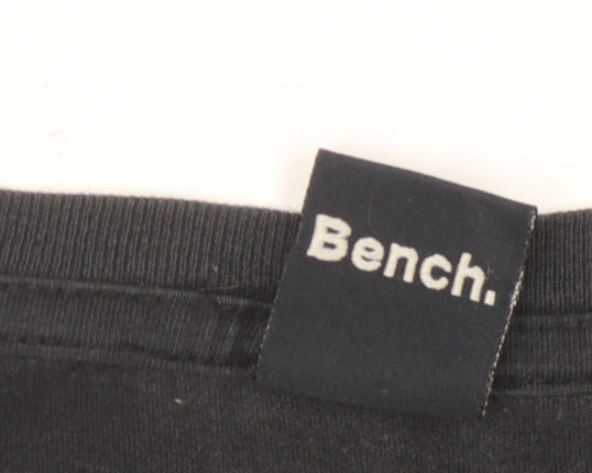 Mens UK Size XL Bench Black  T-Shirt