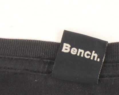 Mens UK Size XL Bench Black  T-Shirt