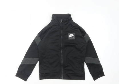 Nike Boys Black Full Zip Hoodie XS