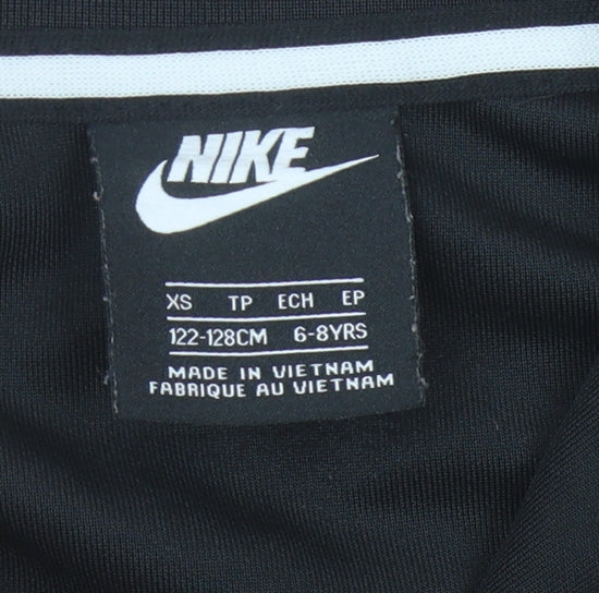 Nike Boys Black Full Zip Hoodie XS