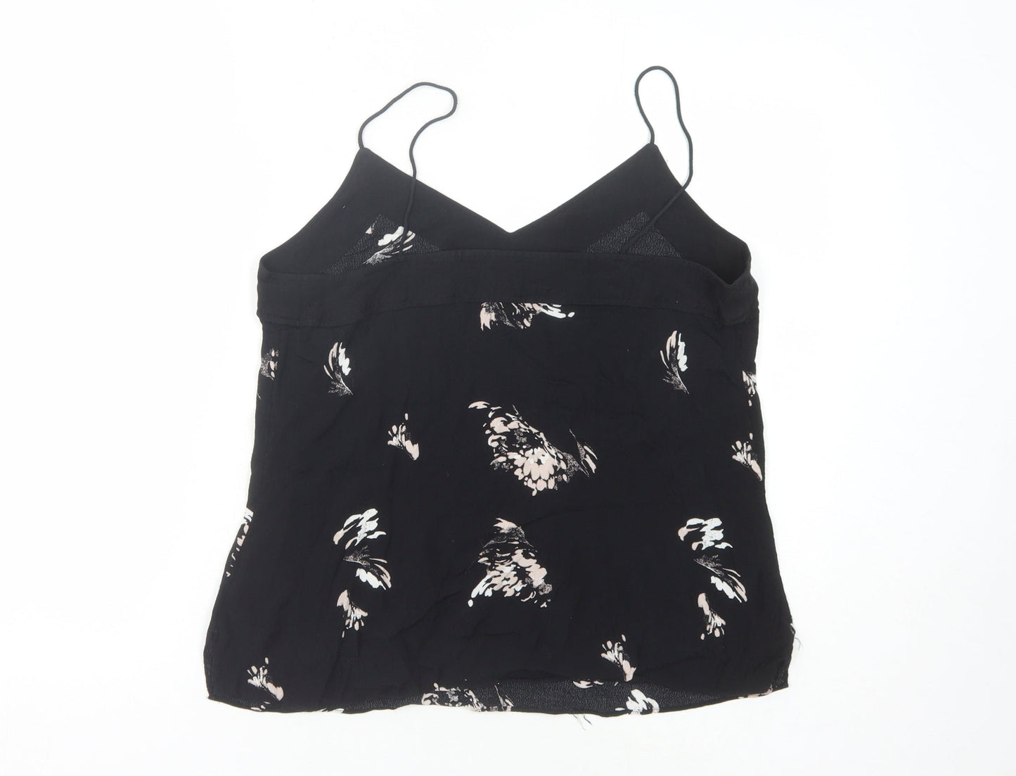 Womens UK Size 14 Jigsaw Black Camisole Tank