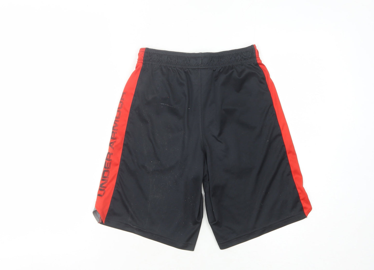 Under Armour Boys' Black Athletic Shorts Size M