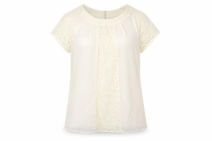 Womens UK Size 14 Boden Ivory Basic Blouse