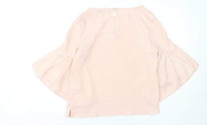 Womens UK Size 10 Coast Pink  Blouse