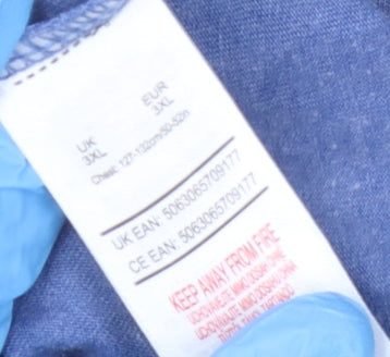 The Simpsons Men’s Blue 3XL T-Shirt with Homer Graphic