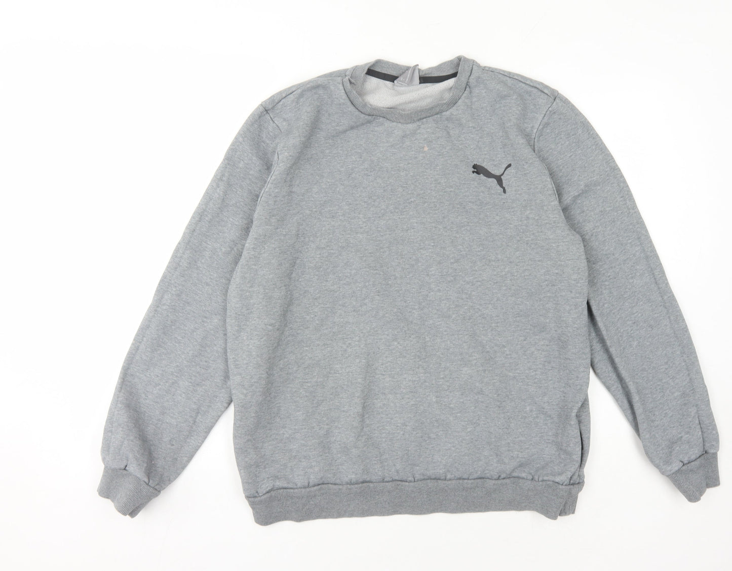 Mens UK Size L PUMA Grey Pullover Sweatshirt