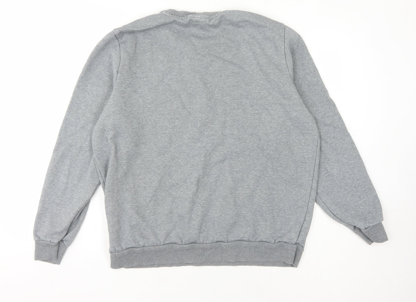 Mens UK Size L PUMA Grey Pullover Sweatshirt