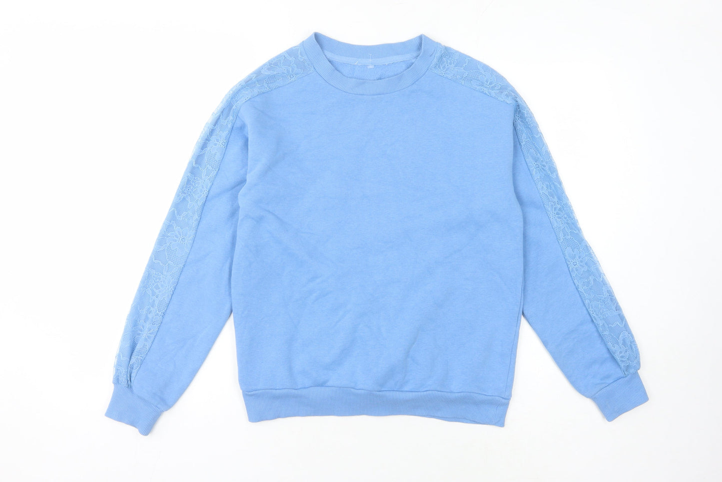 Womens UK Size 8 Marks and Spencer Blue Pullover Sweatshirt