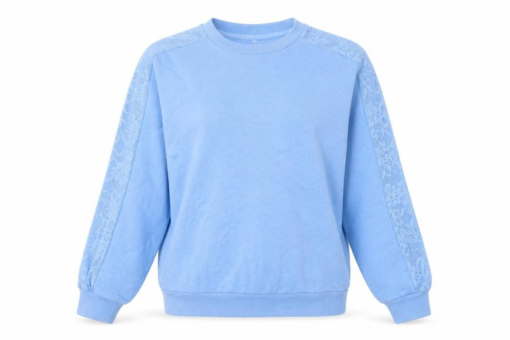 Womens UK Size 8 Marks and Spencer Blue Pullover Sweatshirt