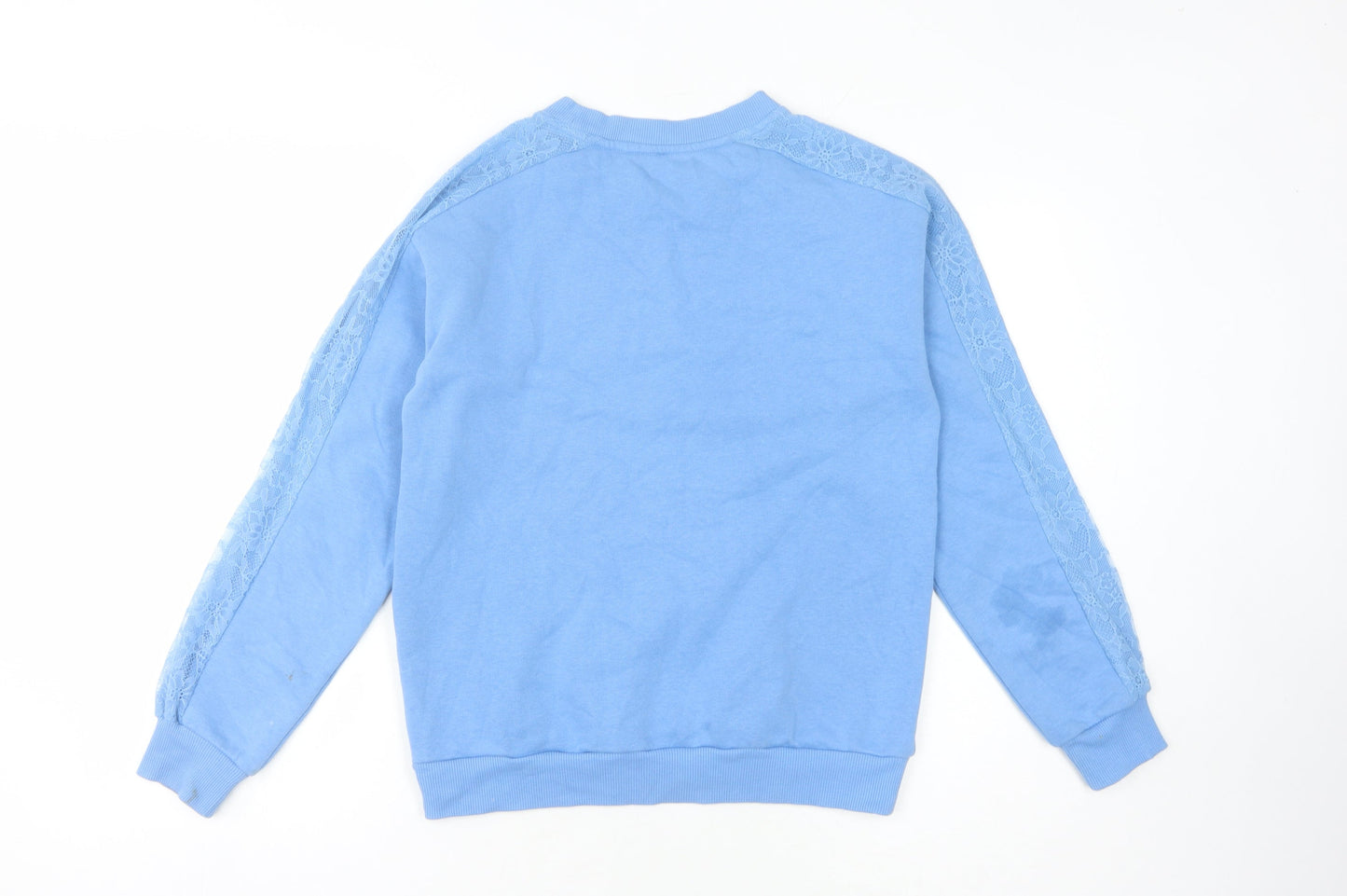 Womens UK Size 8 Marks and Spencer Blue Pullover Sweatshirt