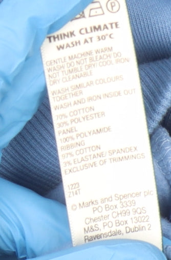 Womens UK Size 8 Marks and Spencer Blue Pullover Sweatshirt