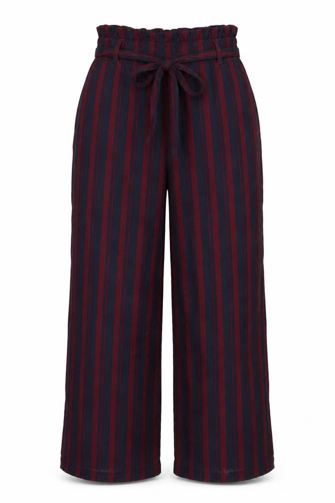 Womens UK Size XS Hollister Relaxed Fit Casual Multicoloured Trousers