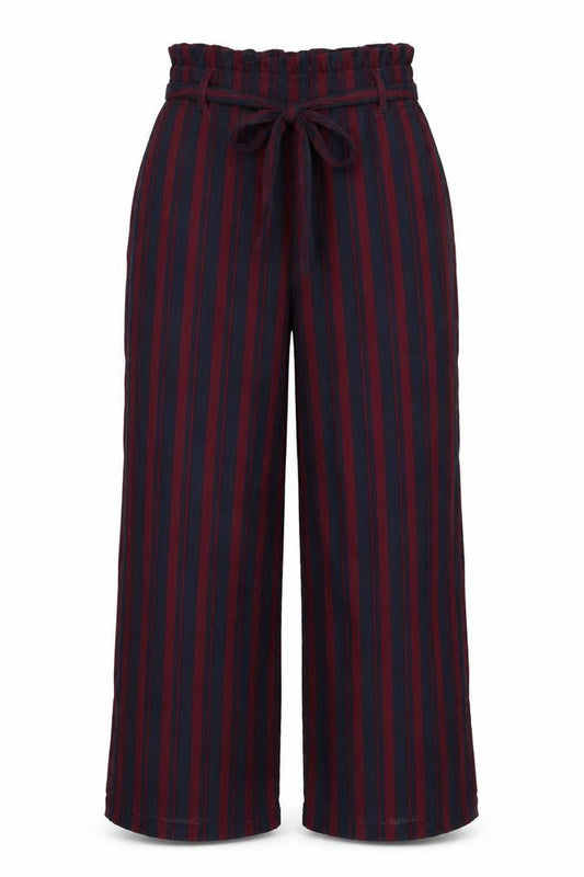 Womens UK Size XS Hollister Relaxed Fit Casual Multicoloured Trousers