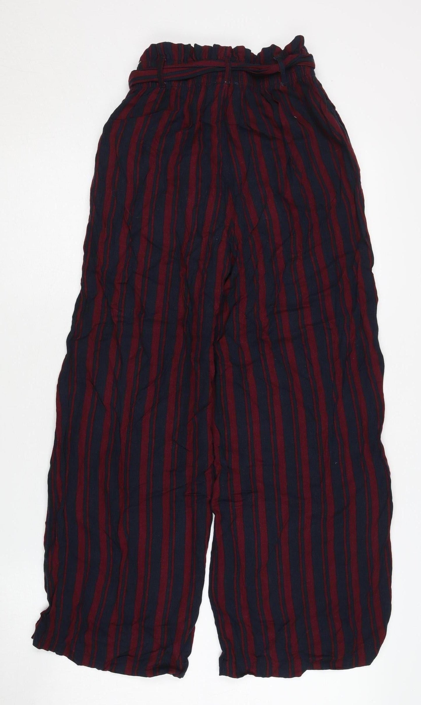 Womens UK Size XS Hollister Relaxed Fit Casual Multicoloured Trousers