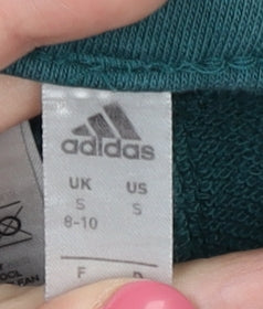 Womens UK Size S adidas Regular Fit Jogger Green Trousers
