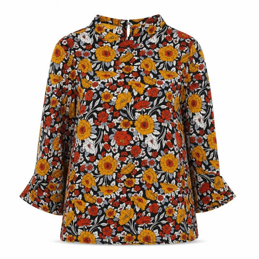 Womens UK Size L Yumi Multicoloured  Blouse