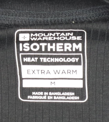 Mountain Warehouse Men's Black Thermal T-Shirt - Medium