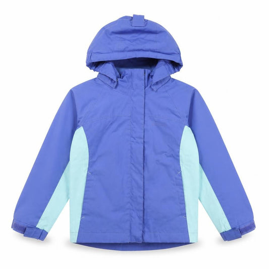 Mountain Warehouse Blue Girls Hooded Jacket 3-4 Years